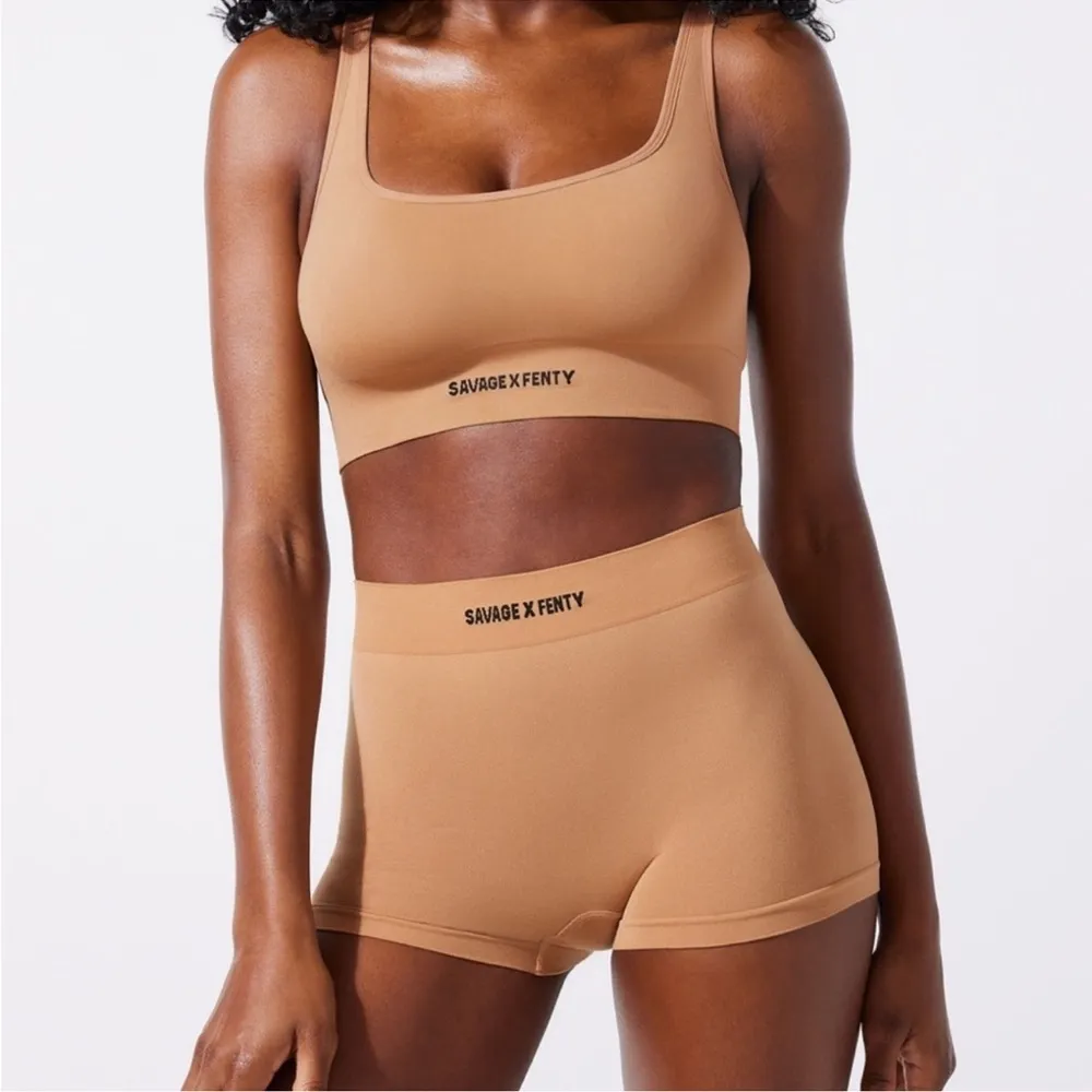 Savage X Fenty by Rihanna Seamless Tan Bralette Top Size XL - Image 3