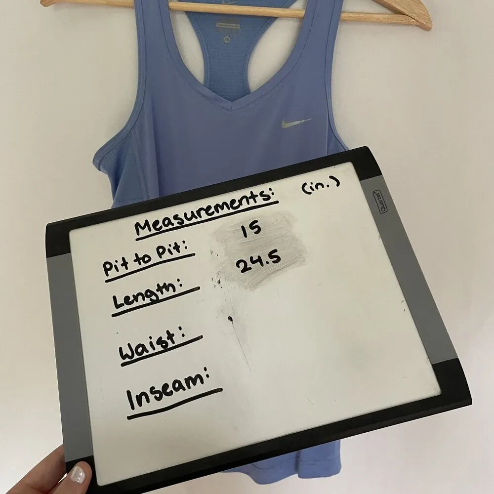 Nike Dri-fit sz XS nike running top racerback athleisure lightweight v-neck - Image 4