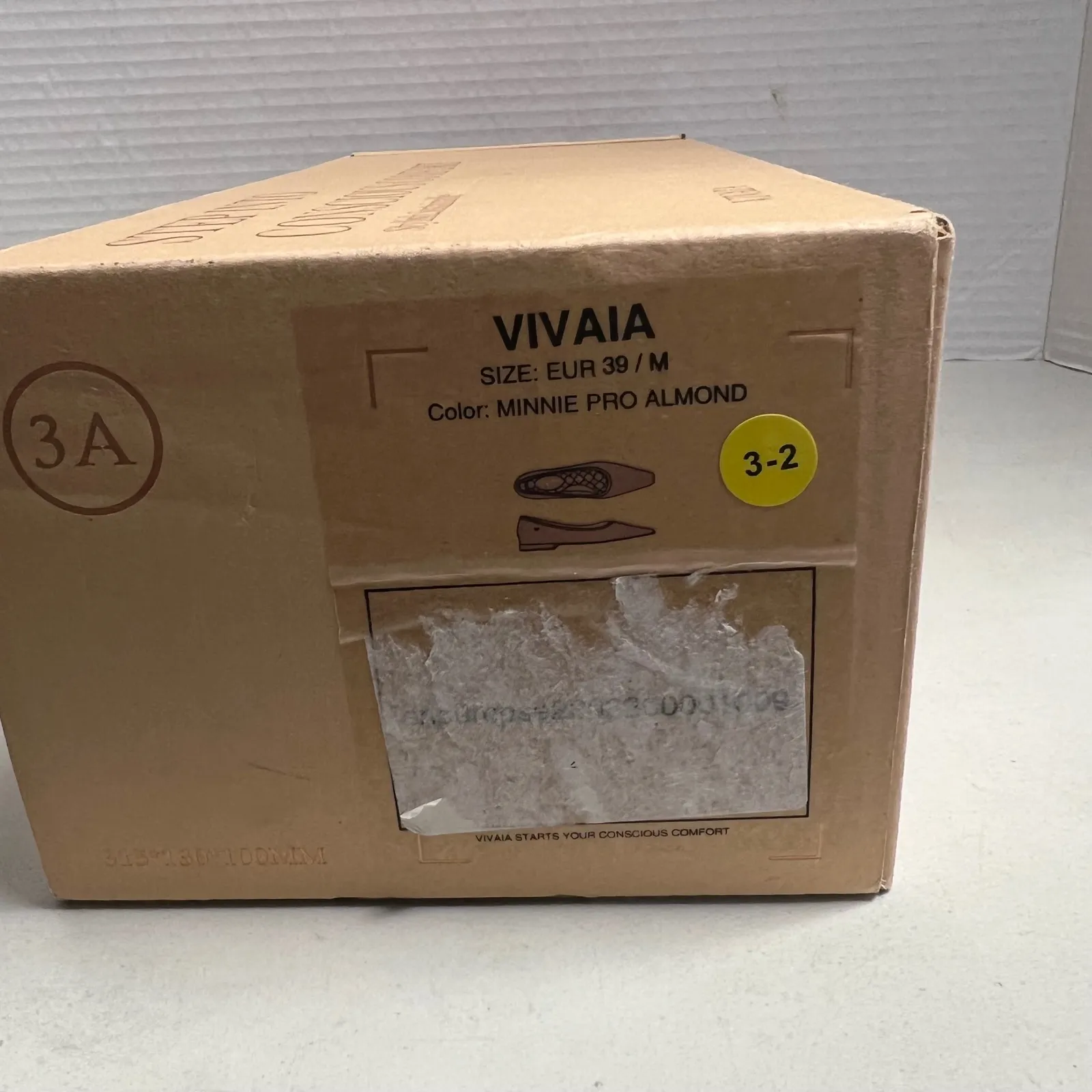 VIVAIA Minnie Pro Almond Knit Pointed Toe Flats EU 39 US 8.5 - Image 8