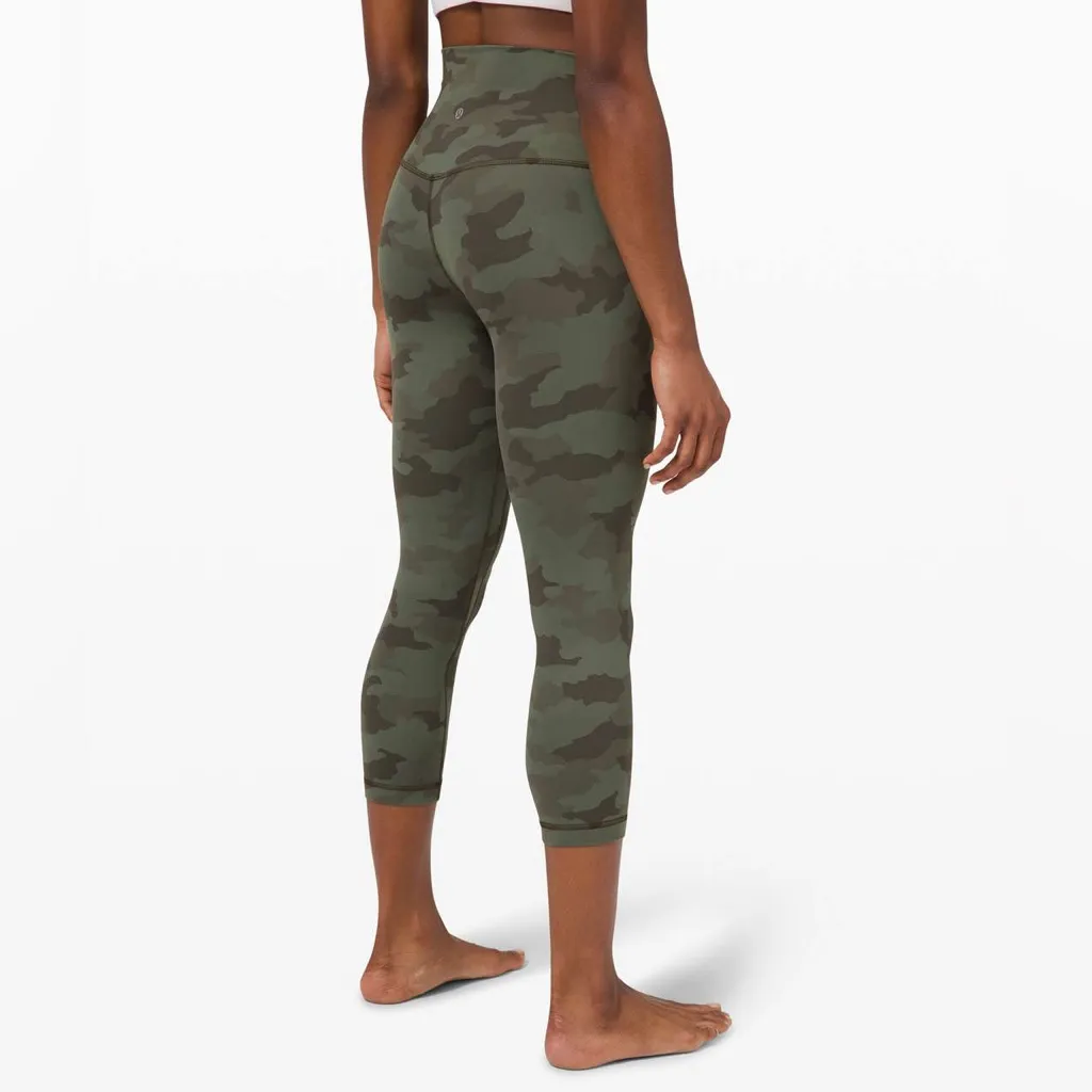 Lululemon Align Crop *21" Camo Print Yoga Leggings NWT - Image 12