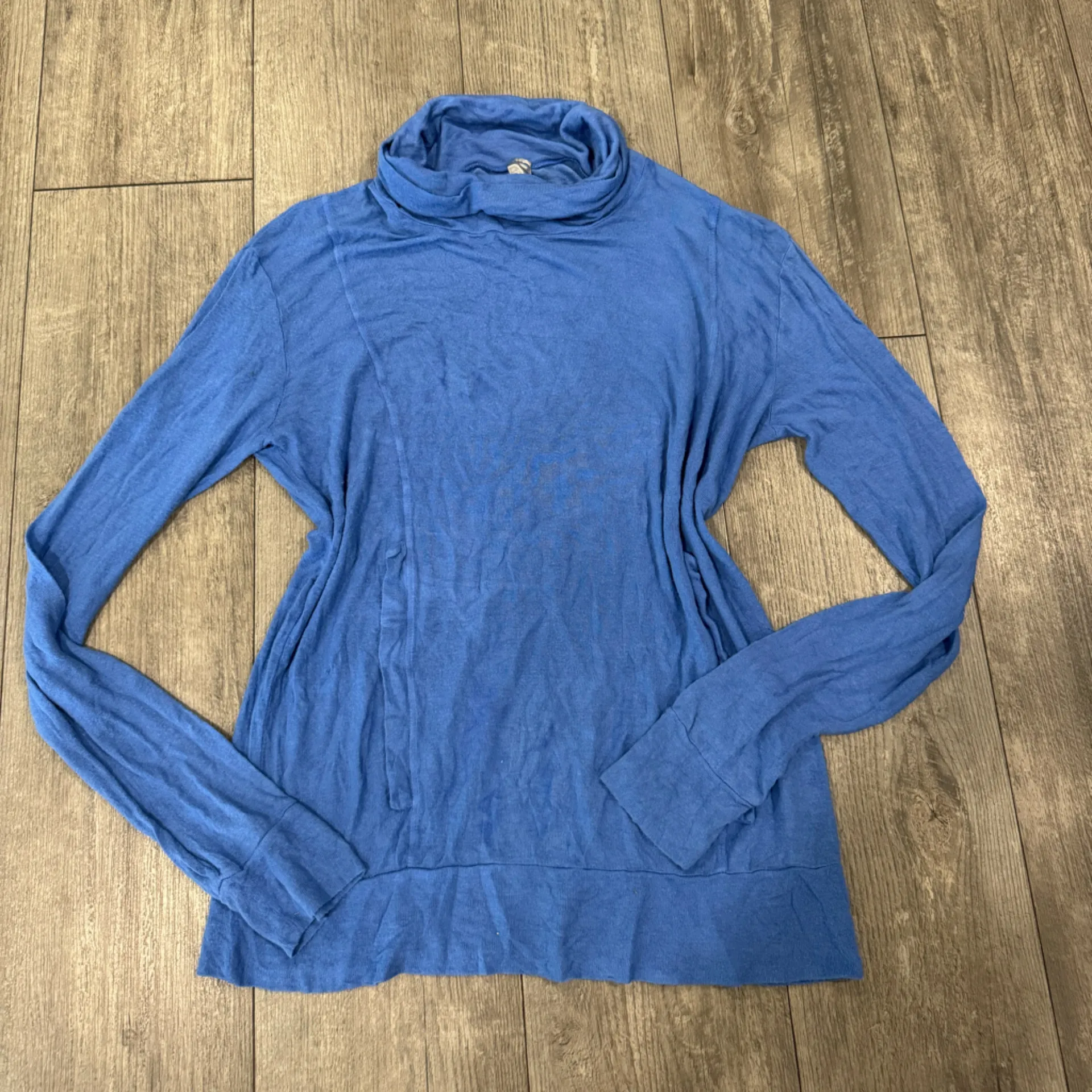 Go Couture Sky Blue Turtleneck Sweater - Image 3