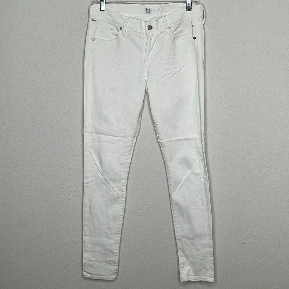 COH Avedon Low Rise Skinny Leg Jeans White‎ - Image 9