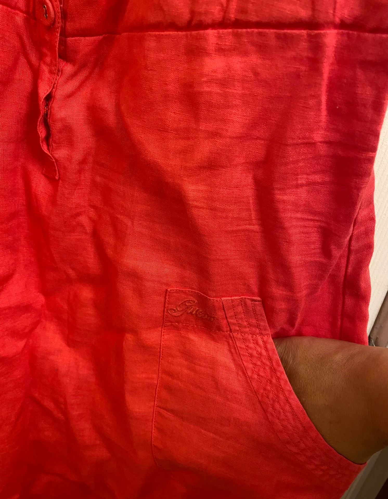 Women Linen Dress S - Image 5