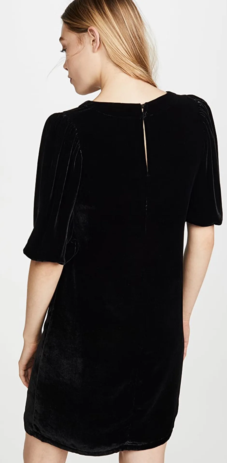 Carissa Velvet Mini Dress - Image 6