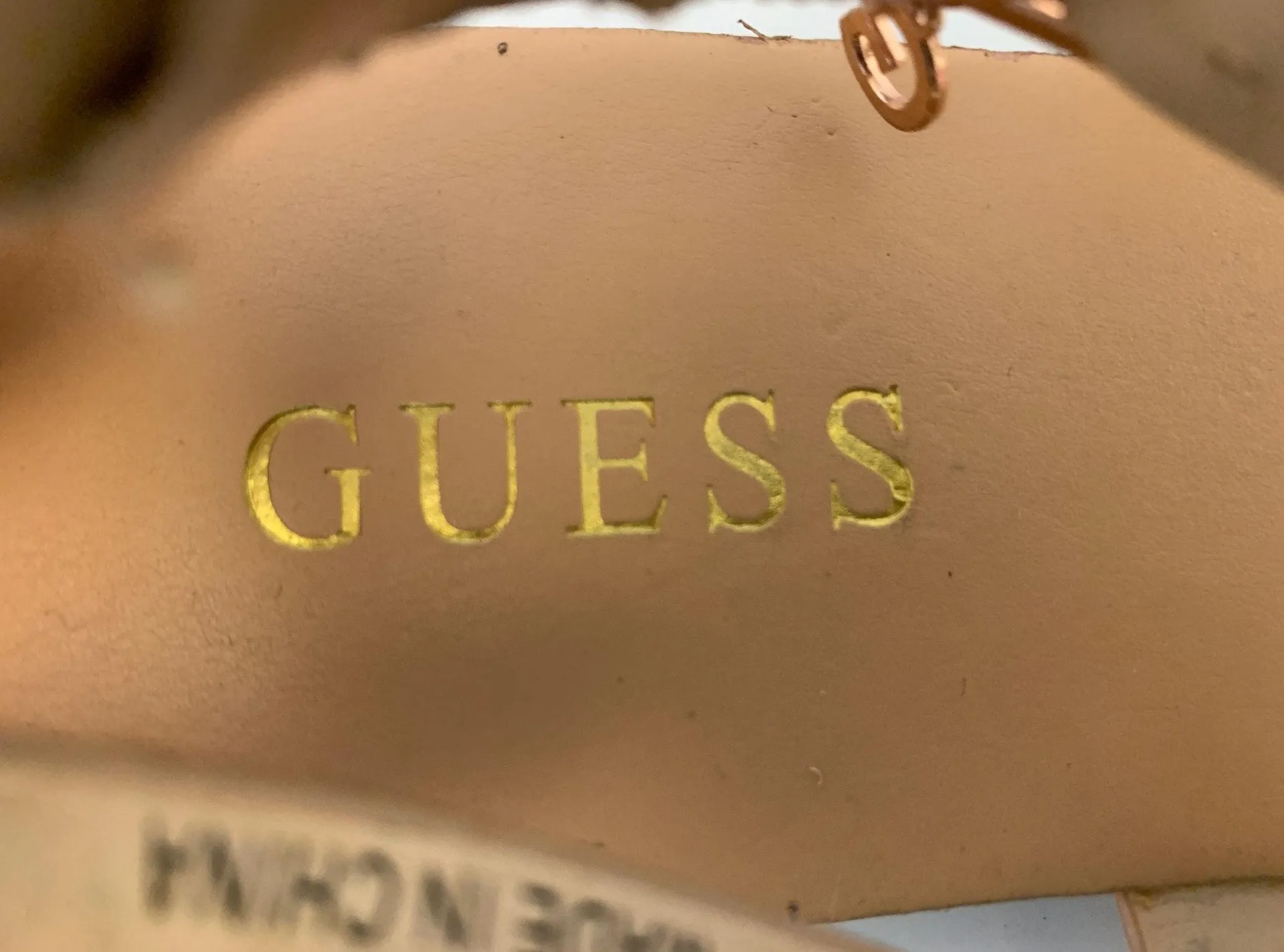 Guess Rose Gold Sandals - Image 4