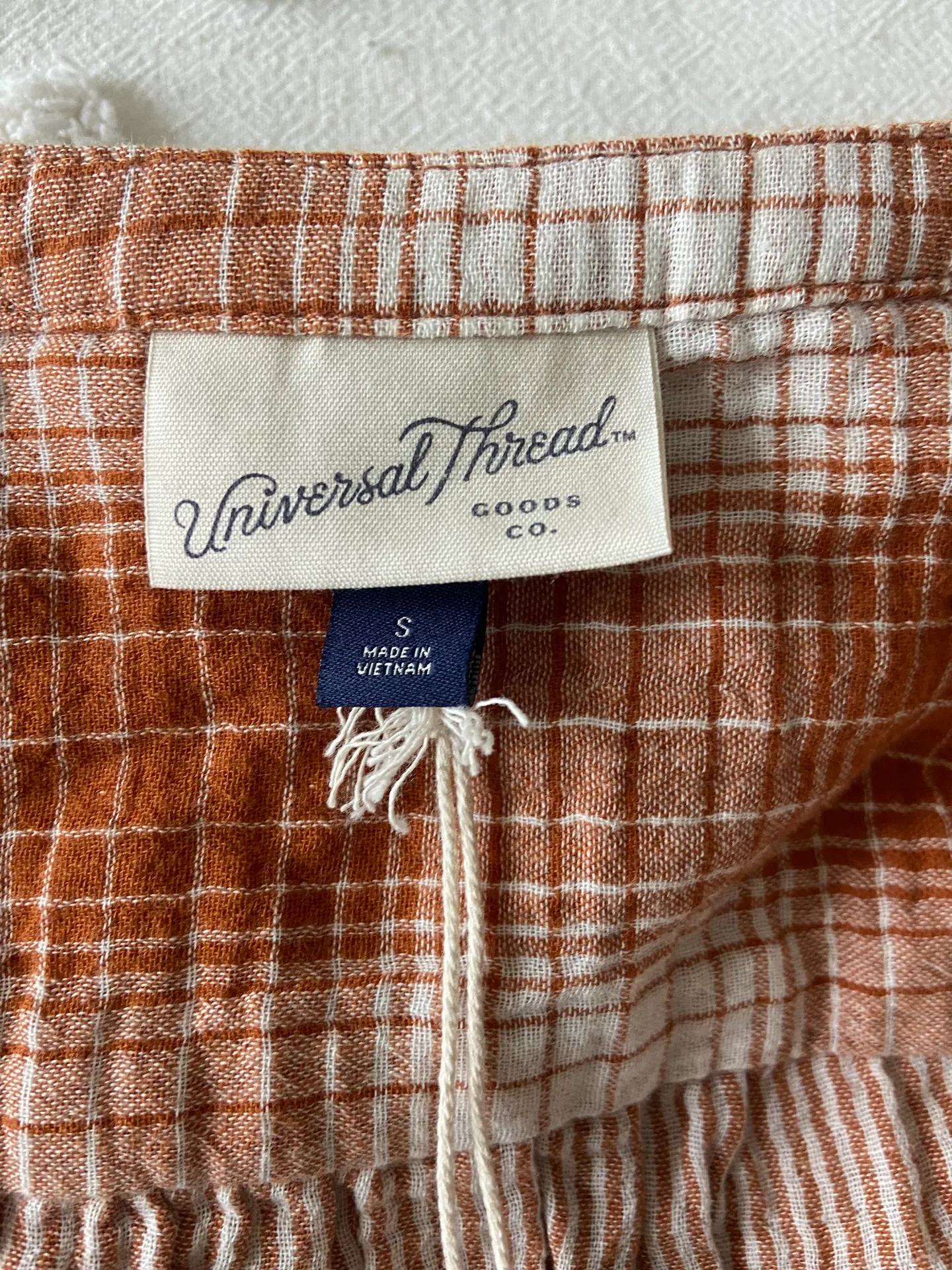Universal Thread Orange Flannel  - Image 8