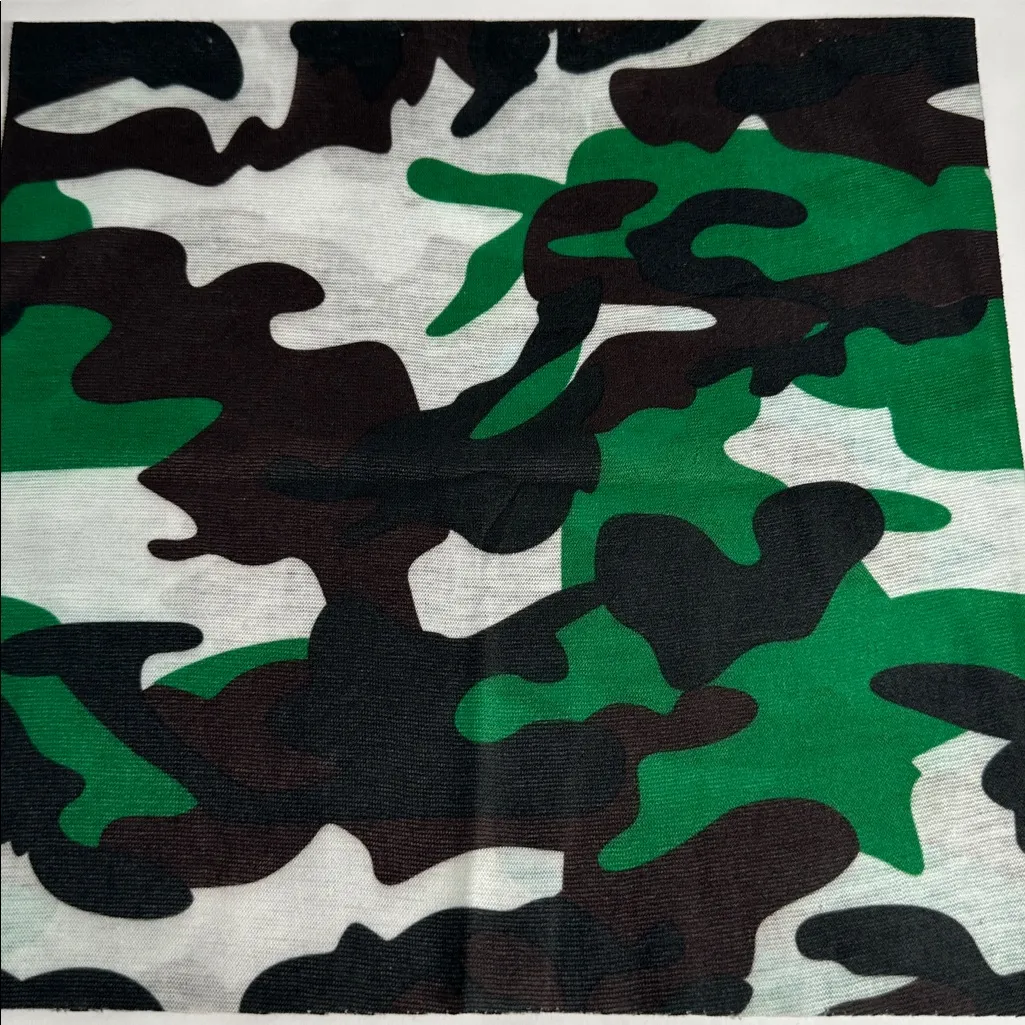 Wide Green Camo Headband - Image 2