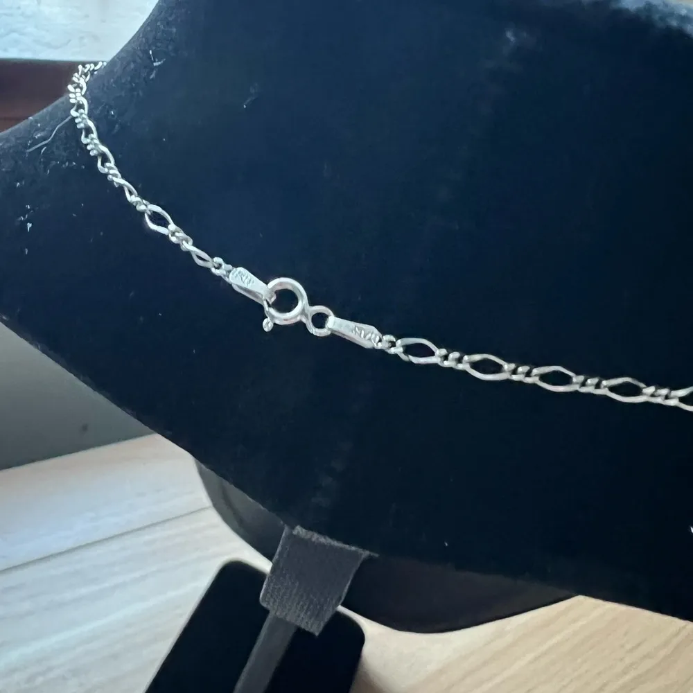 Lovely and Sweet .925 Silver & Blue Butterfly Necklace | Italian Chain - Image 8