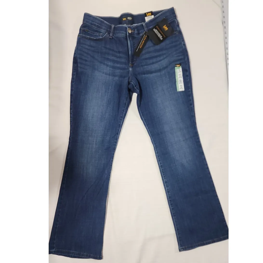 lee regular fit bootcut mid rise 16 medium W34x40L women's - Image 5