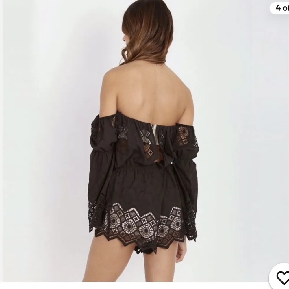 NWT Stone Cold Fox “Aden” Cotton Lace Romper size 1 (US 2) - Image 2