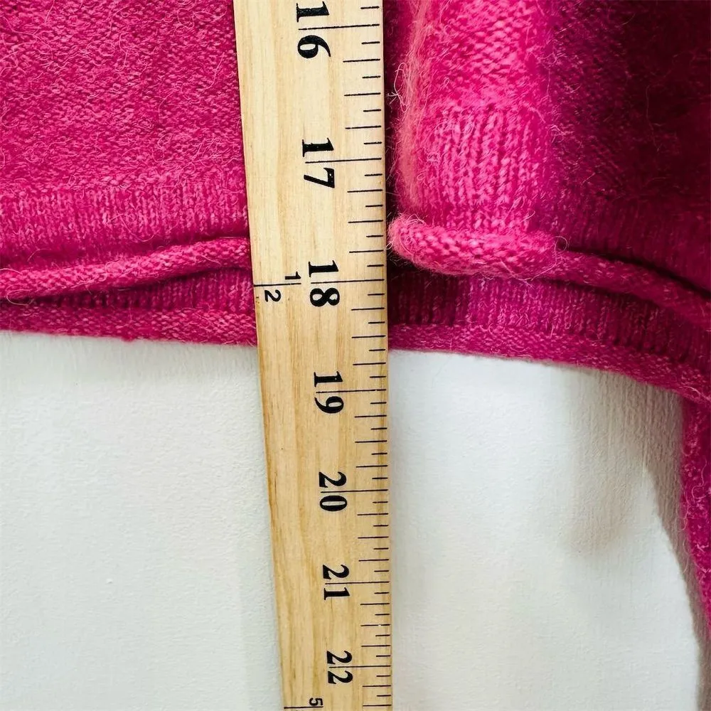 NWT Arizona Jeans Company Women's 2XL Pink Cropped Turtleneck Sweater Pullover Size 2X - Image 5