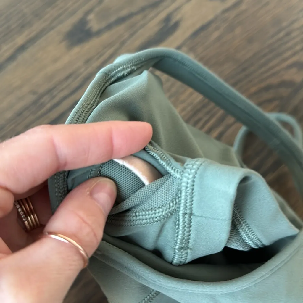 Lululemon Align Corset Tank Top (Grey Eucalyptus) Size 6 NWOT - Image 12