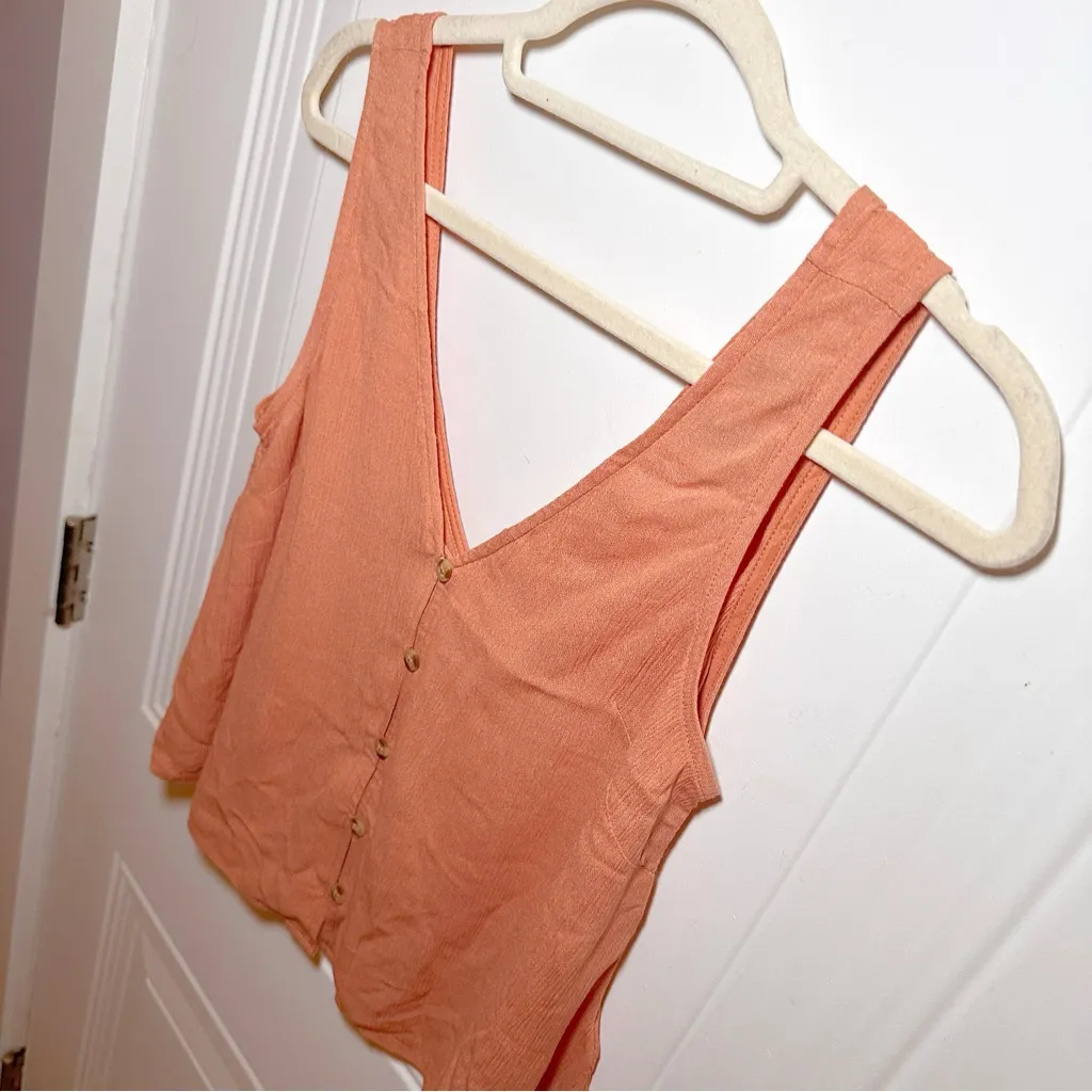 ASOS Floaty Button-Down ‎ Sleeveless Top Sz 0 - Image 4