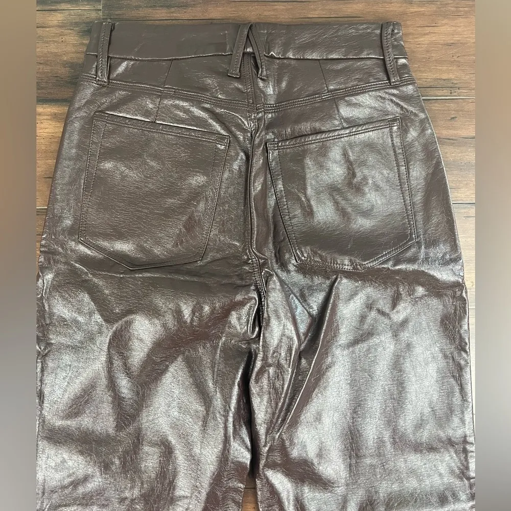 NWT - Good American Faux Leather Pants - Image 12