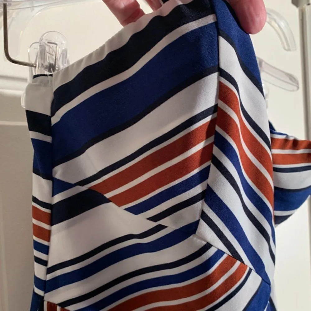 Calen by Flying Tomato Strapless Stripped Jumpsuit - Image 5