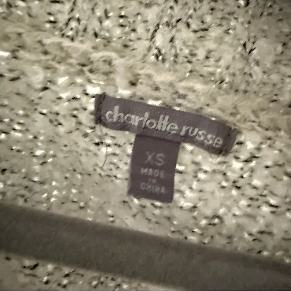 Charlotte Russe Gray Marled Women's Soft Open Sweater Cardigan XSmall EUC - Image 4