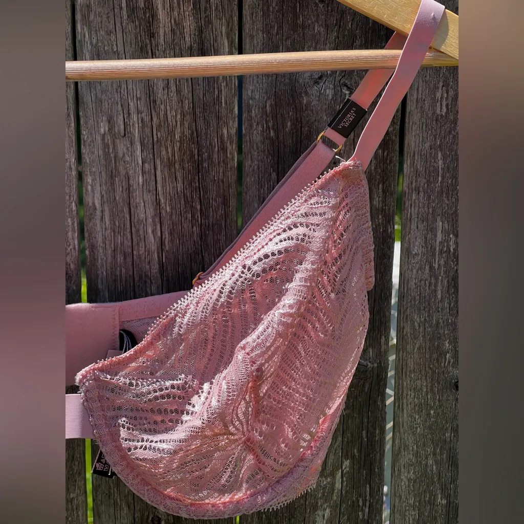 Victoria’s Secret Bra Unlined Demi Pink Balconette NWT - Image 4