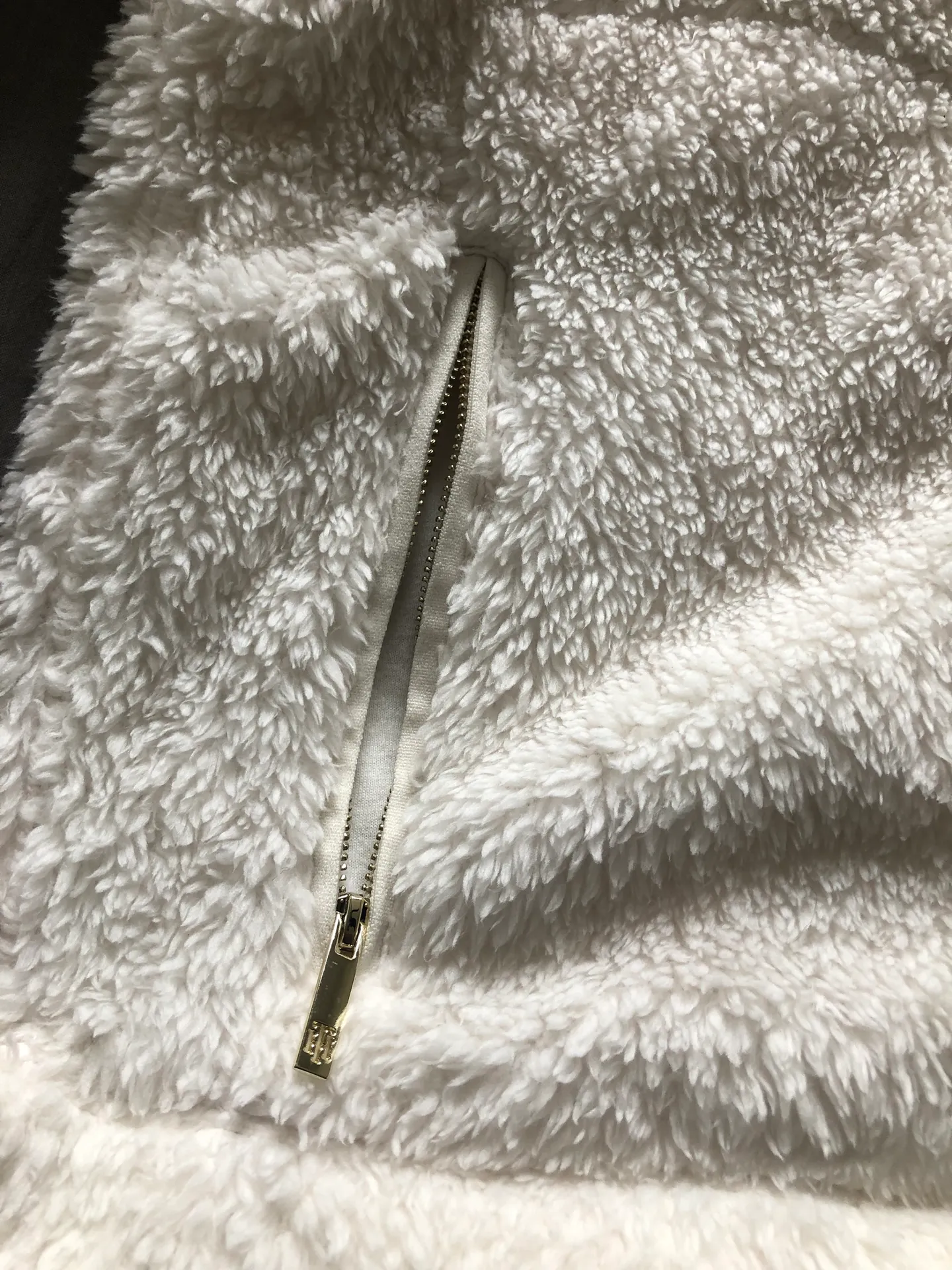 Tommy Hilfiger Fuzzy Quarter Zip Jacket - Image 3