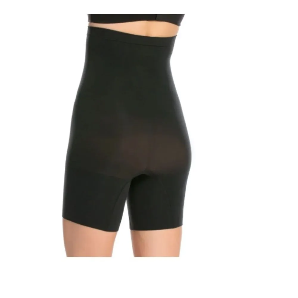 SPANX Women's High-Waisted Shaping Shorts, Black, Size Medium, NWT - Image 2