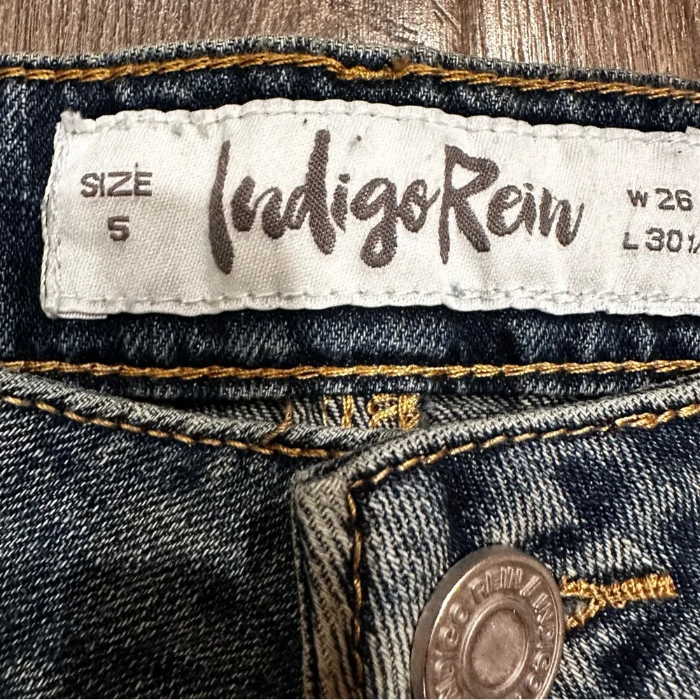 New Y2K Festival Wide Leg Women's 5 26 x 30.5" High Rise Jeans Streetwear Skater - Image 11