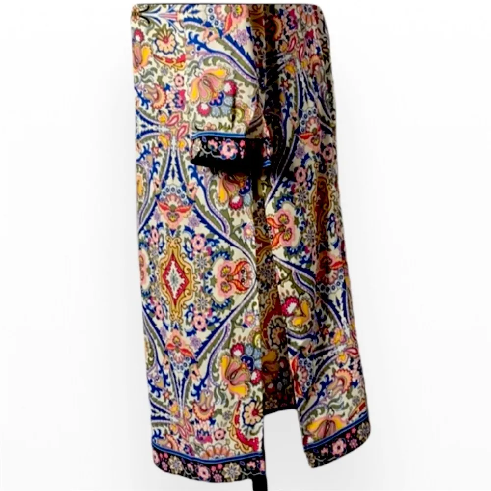 Chico’s Long Paisley Tunic Size S 8/10 - Image 7