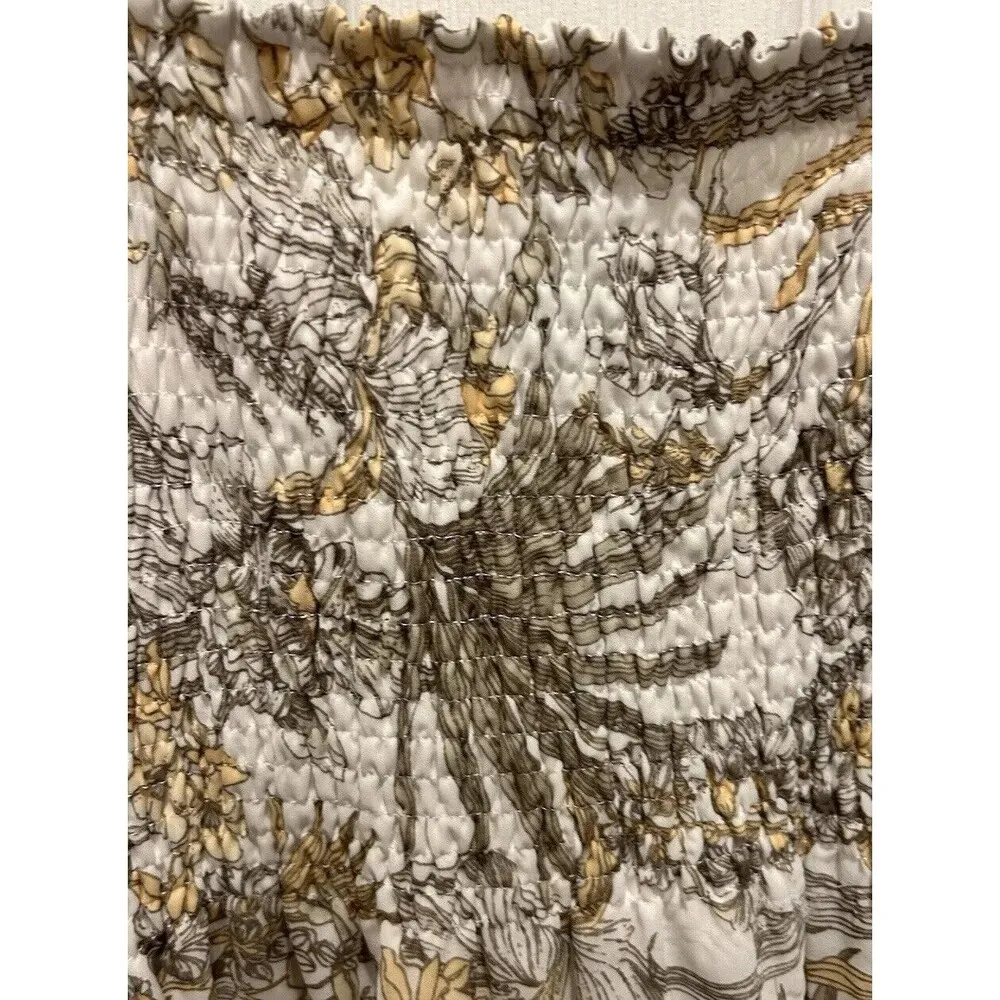 Soma‎ Tropical Palm Tree Convertible Maxi Dress Women’s Size XL Lined - Image 2