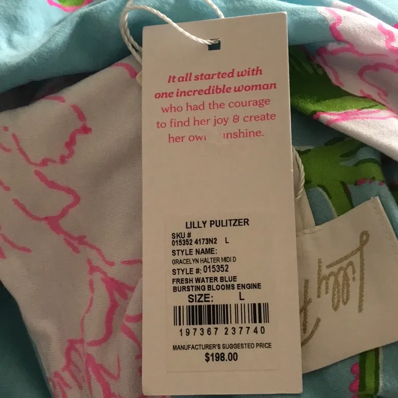 NWT Lilly Pulitzer Gracelyn Midi Halter - Image 4