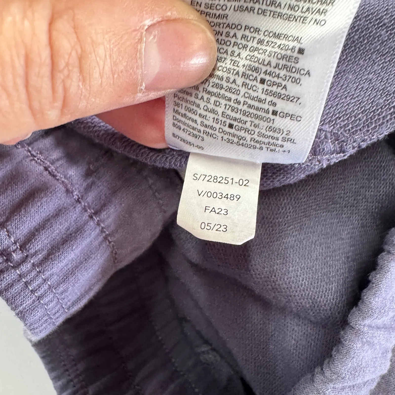 Athleta Pants Womens Small Purple Retroterry Tapered Drawstring Jogger Sweatpant - Image 8