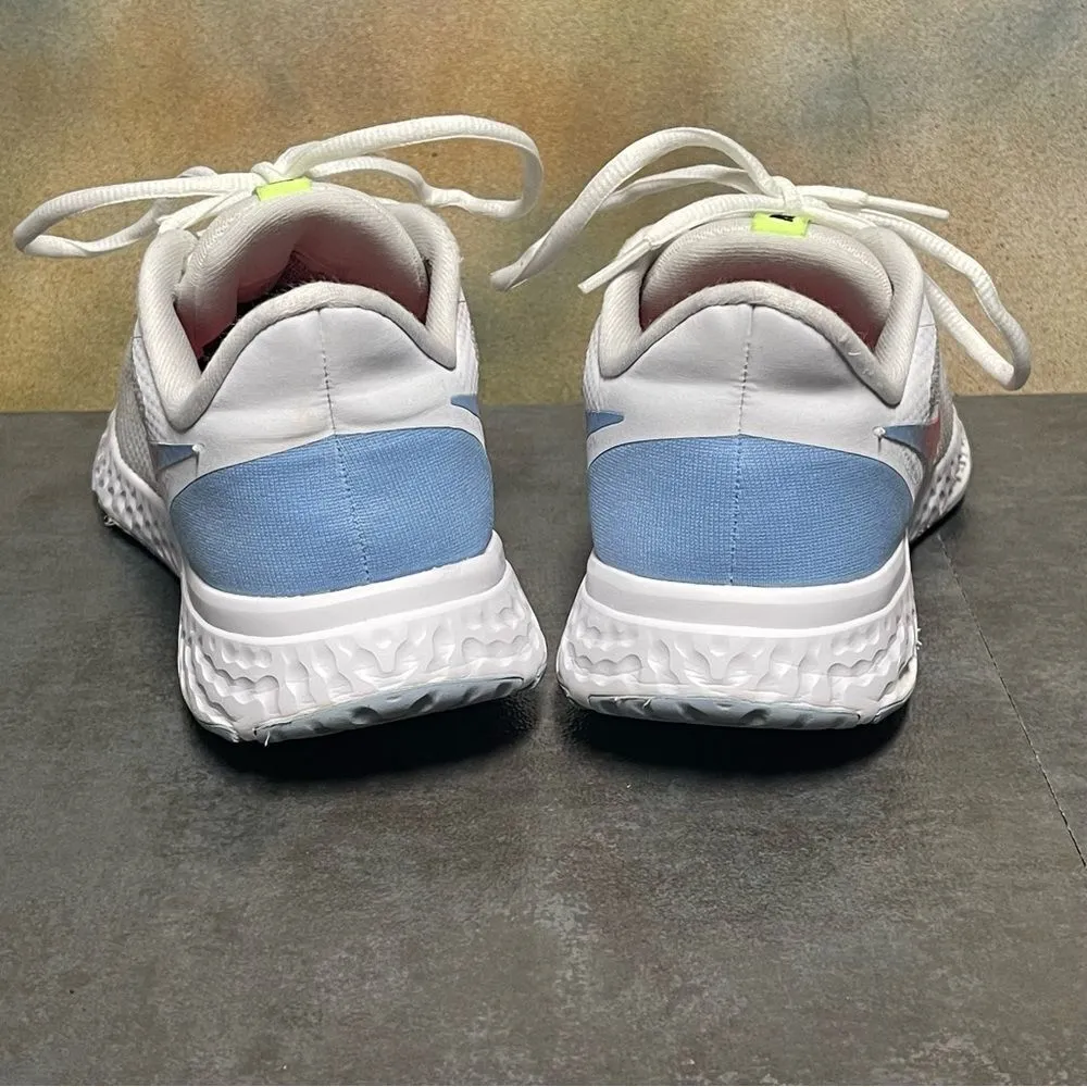 Nike  Revolution 5 Women's White Running Shoes Size 7.5M - Image 6