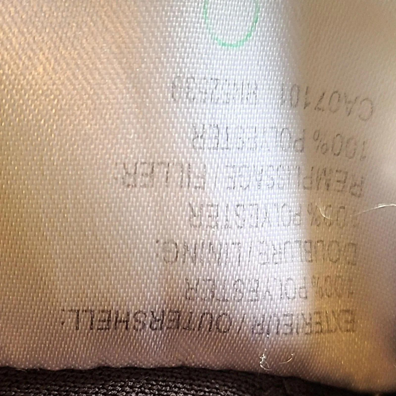 Hilary Radley Black Lightweight Quilted Button Up Jacket Coat L - Image 7