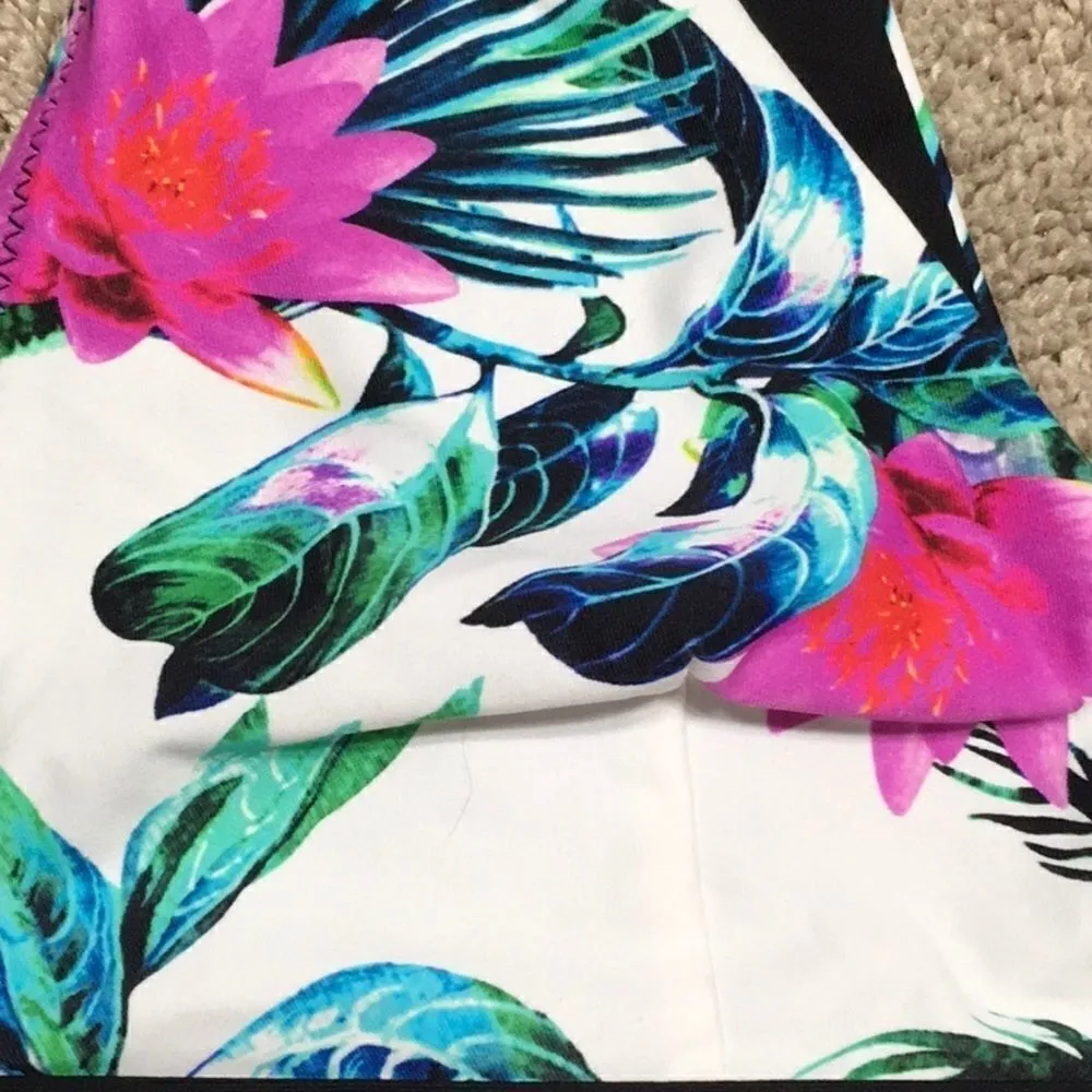 RIP CURL reversible Palms Away Halter bikini top - Image 9