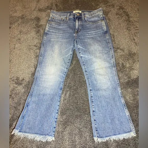 Madewell‎ Cali Demi-Boot Jeans In Enmore Wash ( 28P ) - Image 4