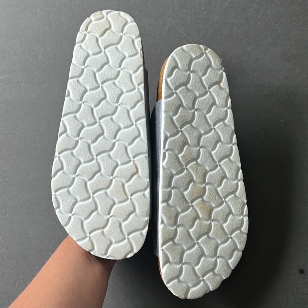 Natural Walk Blue Ladies Sandals Sz 8 🟡 - Image 4