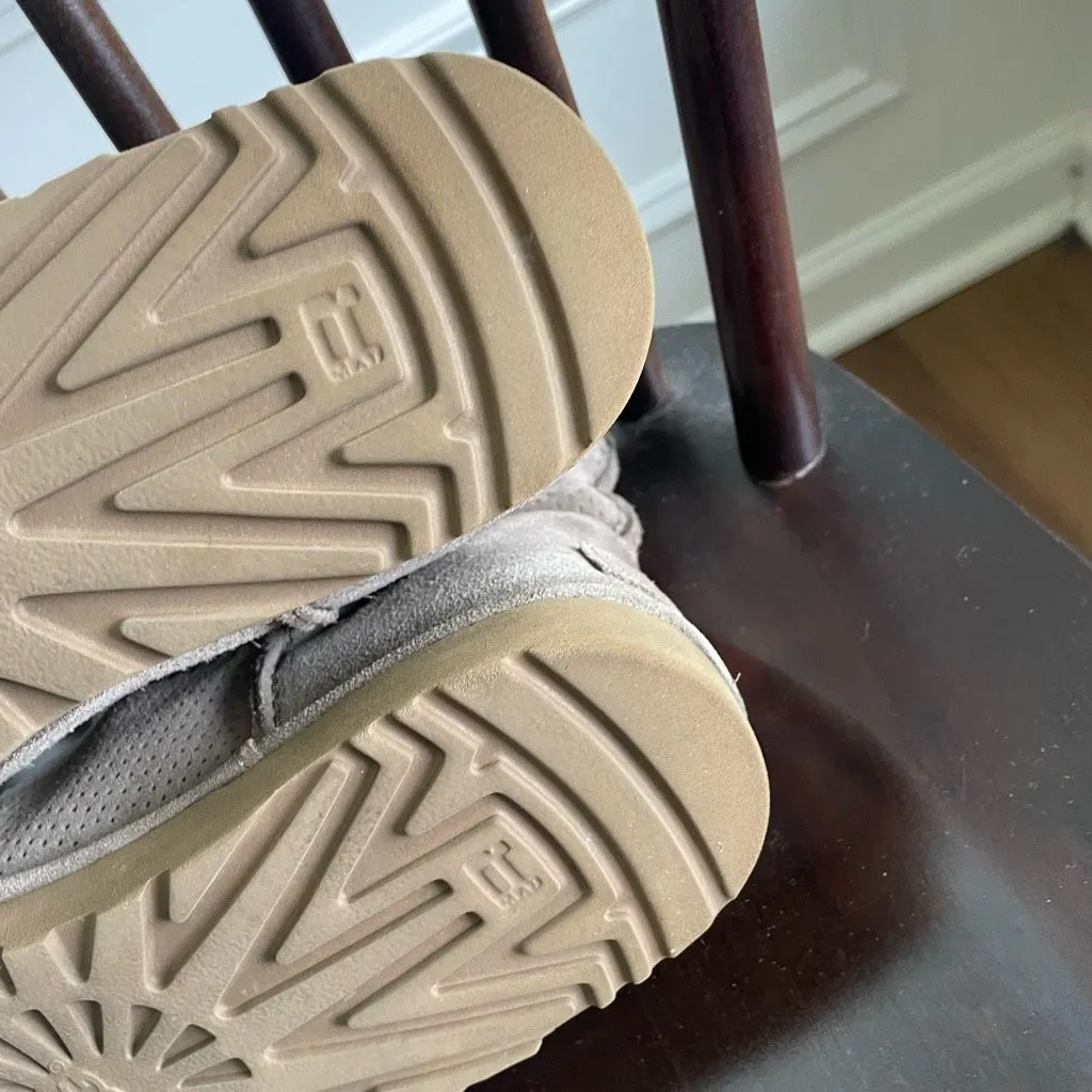 Ugg Women's Classic Unlined Mini Perf Boots Mole Taupe 10 - Image 10