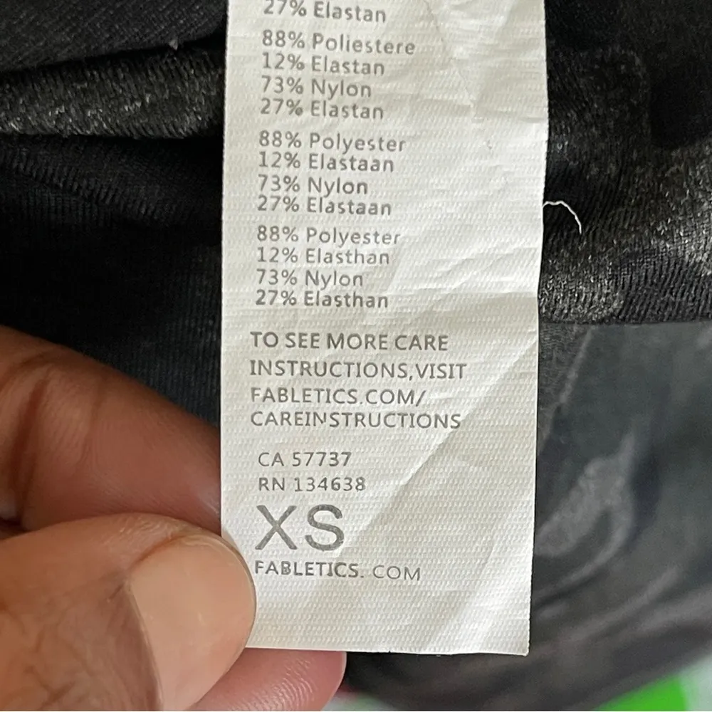 FABLETICS | Define PowerHold® Camo Print High-Waisted Bike Shorts Sz XS - Image 6