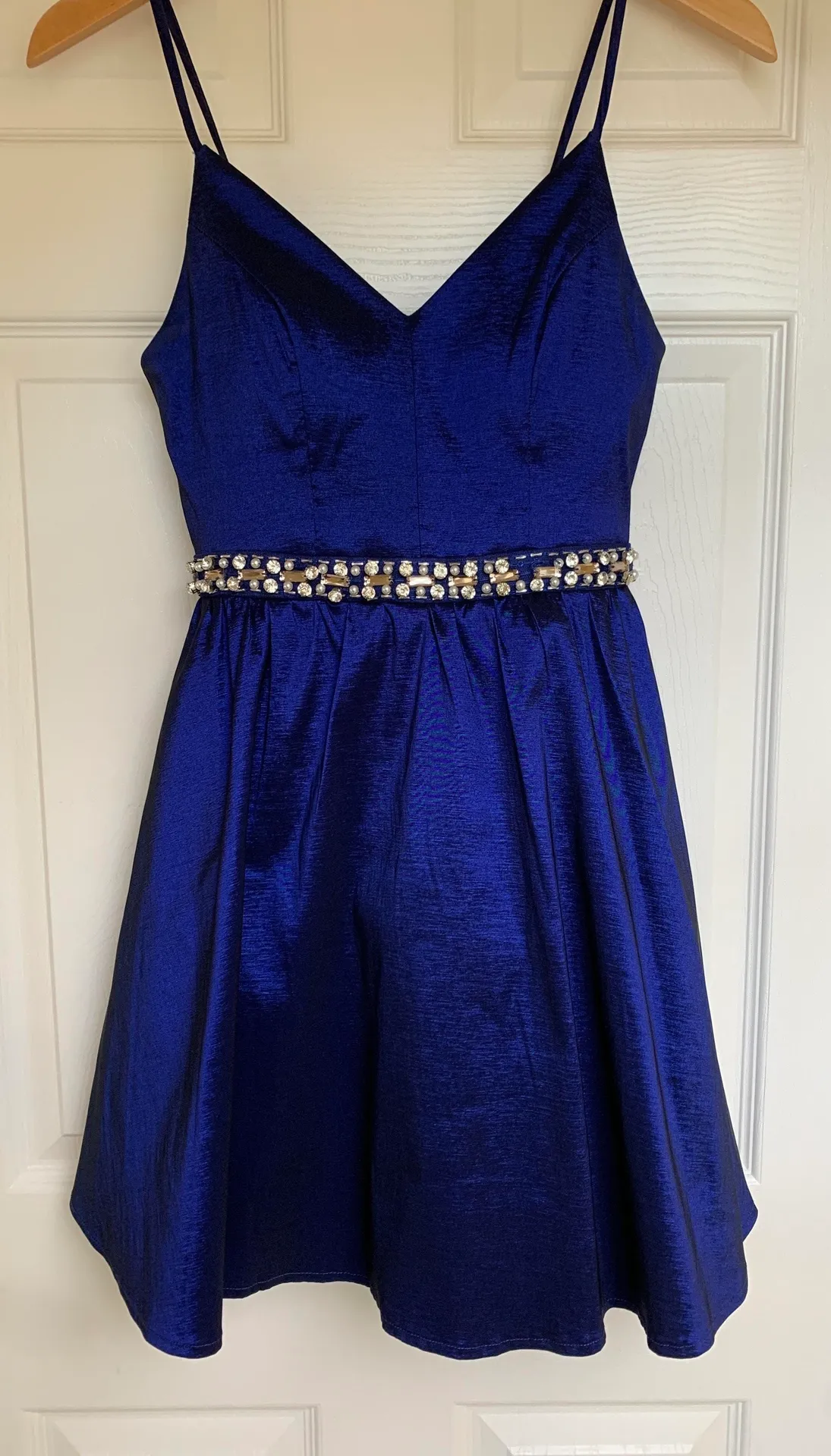 Royal Blue Homecoming Dress