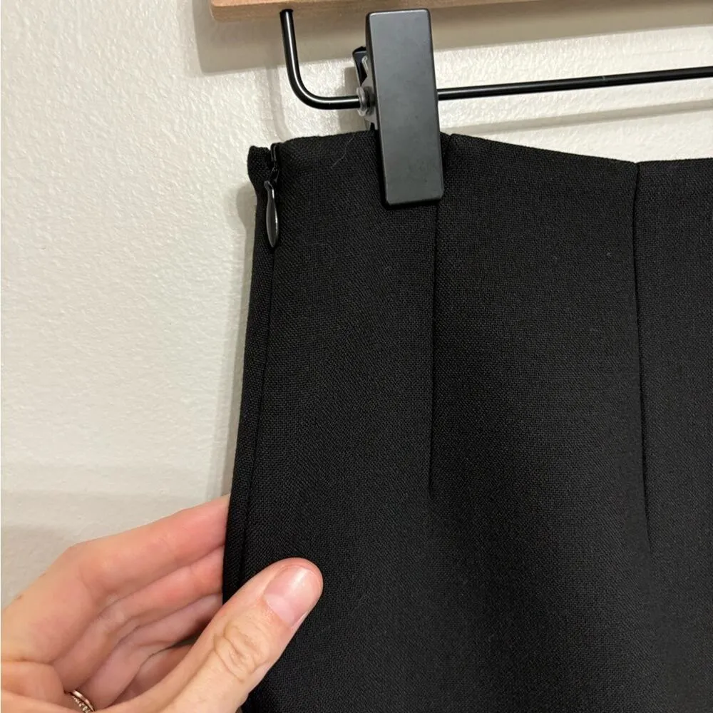 NWT Zara Fitted Midi Skirt with Cutout Corset Detail - Size S - Image 6