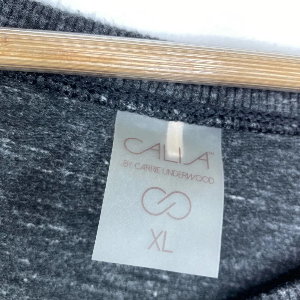 CALIA Carrie Underwood Grey Long Sleeve Active Shirt Women's Size X - Image 7