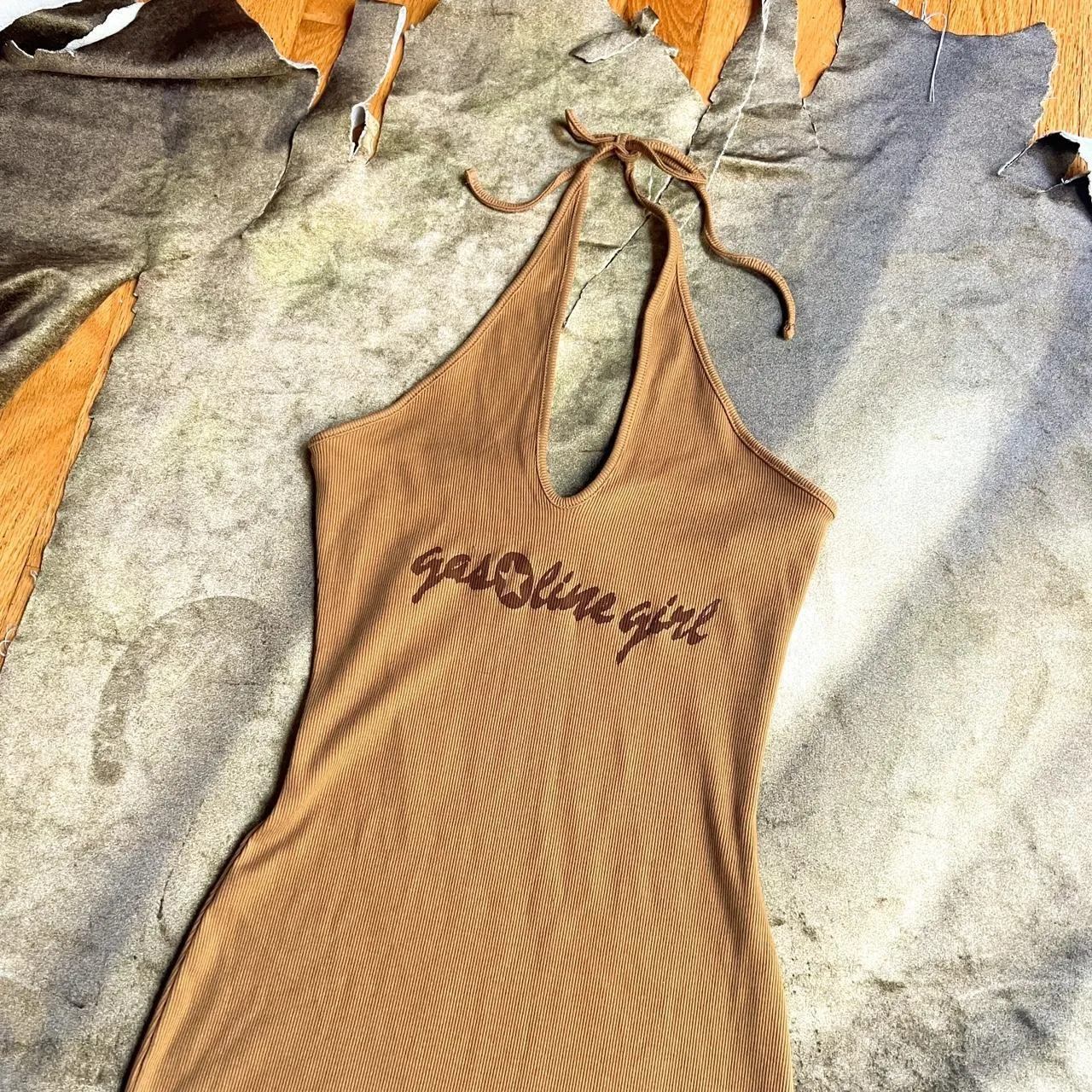 Wild Fable Gasoline Girl Mini Halter Dress - Image 2
