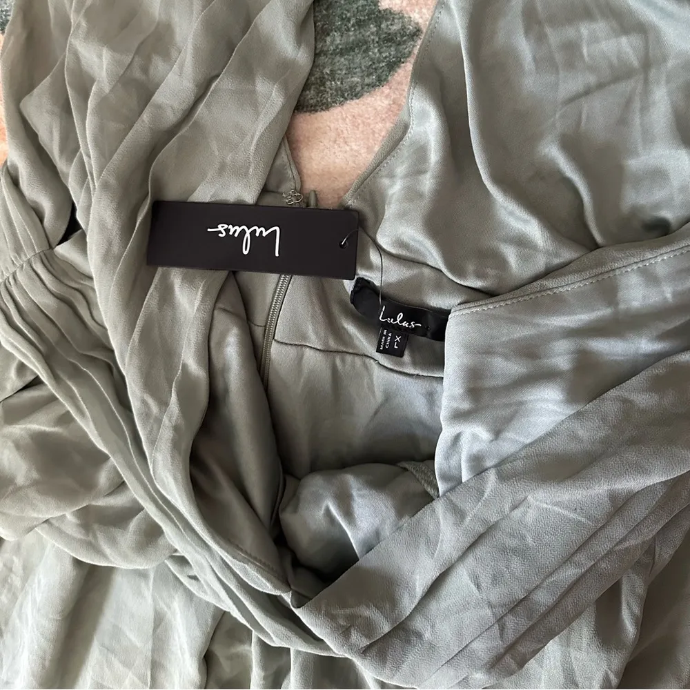 LULU’S Heavenly Hues Sage Brush Maxi Dress - Image 7