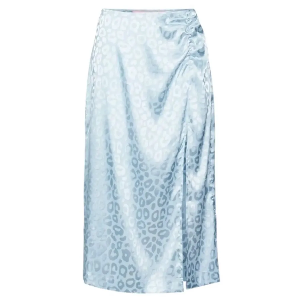 ASOS Light Blue Satin Dress - Image 3