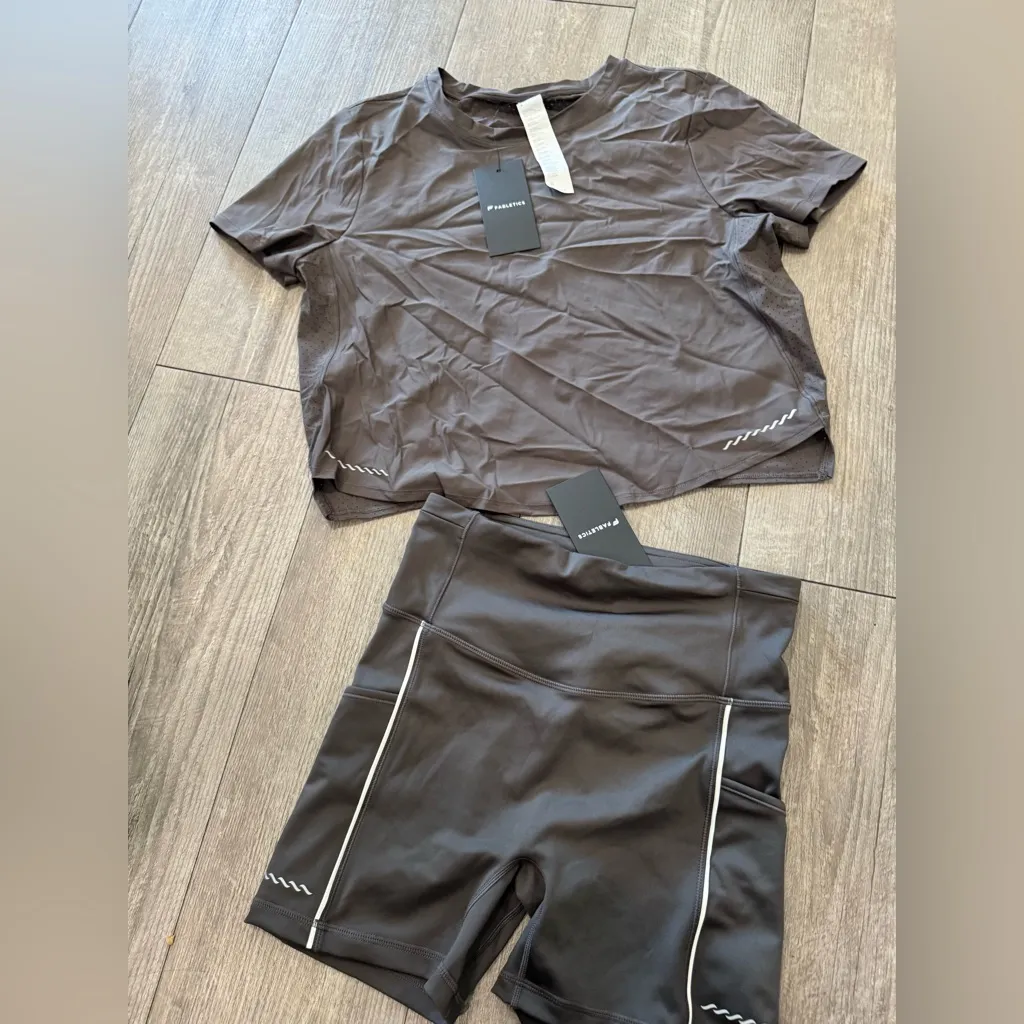 Fabletics  Charcoal Two-Piece Activewear Set - Image 7