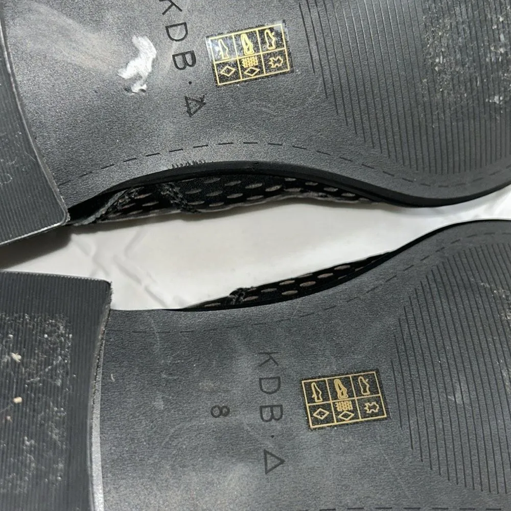 Kelsi Dagger  Black Alaska Perforated Zip Ankle Booties(Size 8) - Image 7