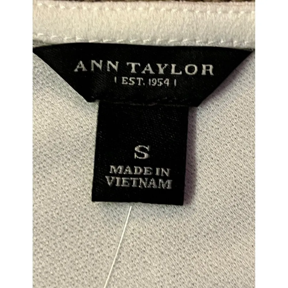 Ann Taylor Blouse Womens S NEW Cream Sleeveless - Image 7