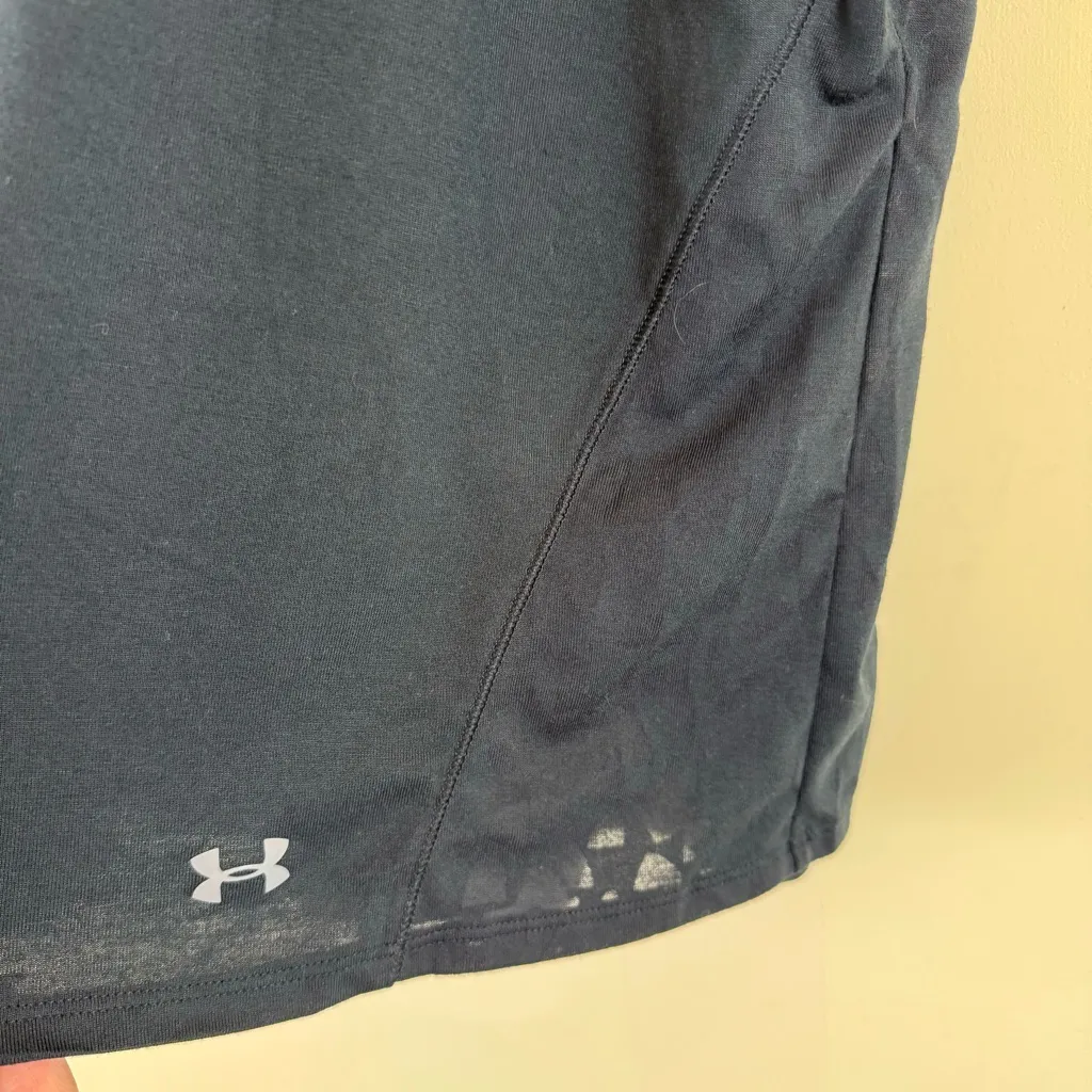 Under Armour Essential Burnout Cropped Hoodie - Image 2