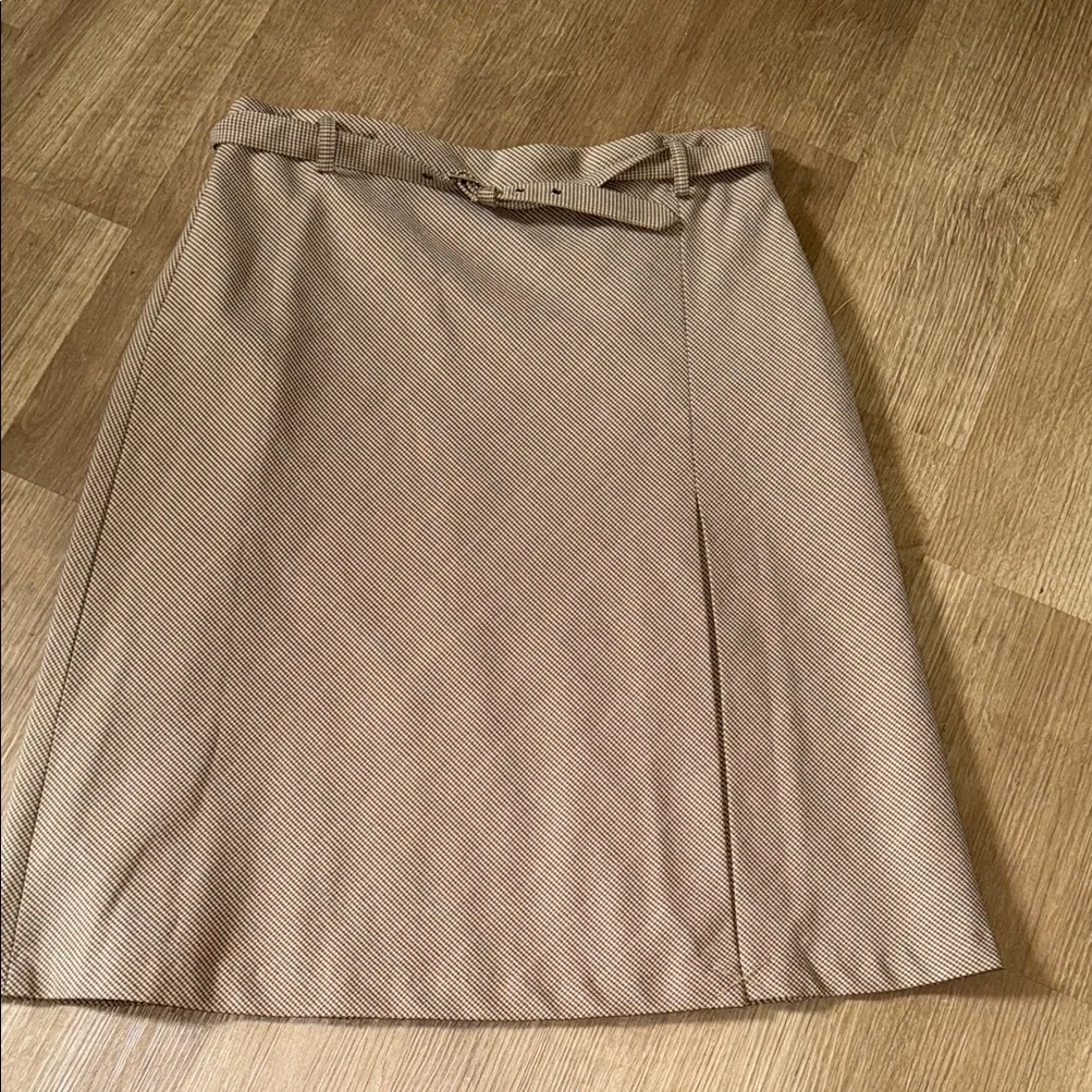 Jaclyn Smith Tan Checkered Blazer - Image 3