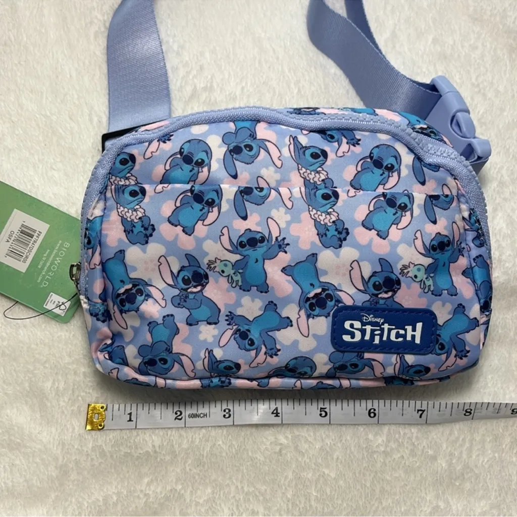 Disney's Stitch Sublimated Fanny Pack / crossbody‎ bag New - Image 10