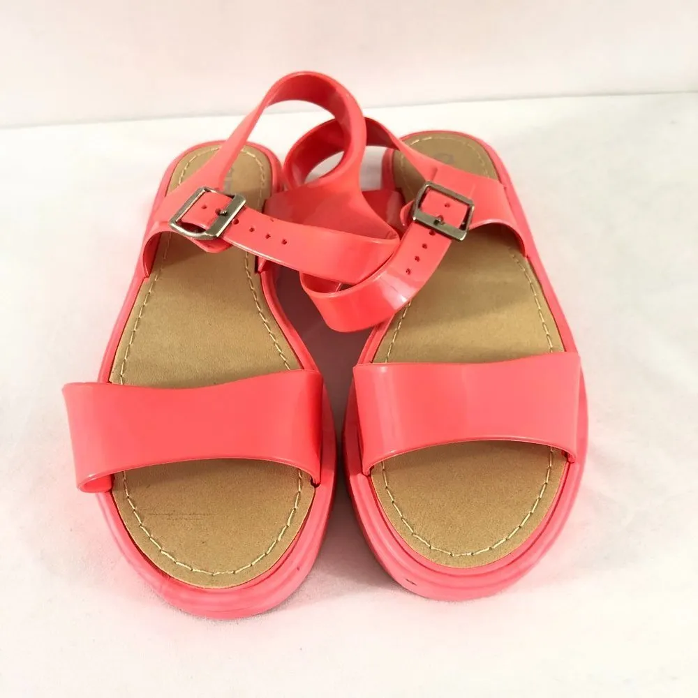 Chemistry Womens Sandals Rubber Ankle Strap Buckle - Image 2