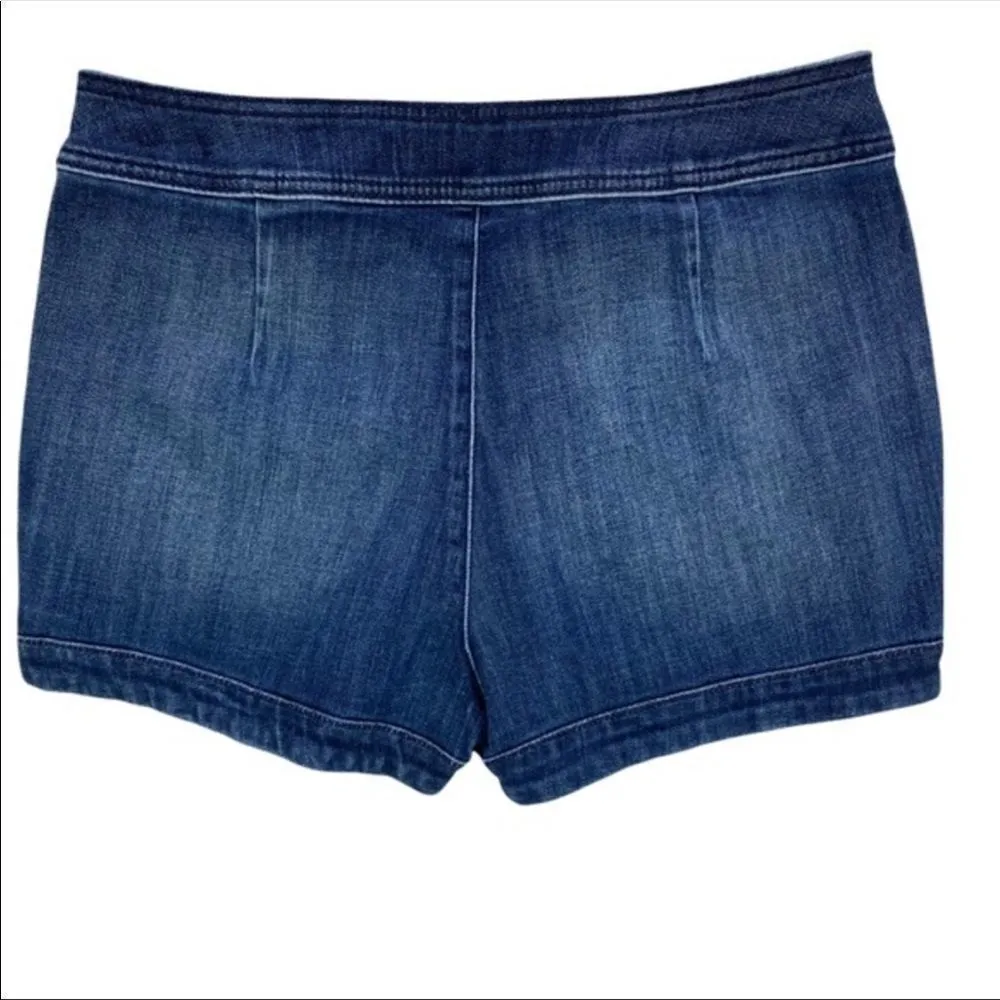 ✨High Waisted Stretch Denim Sailor Shorts✨ - Image 4