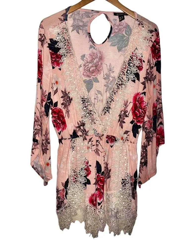 Revamped floral shorts romper - Image 2